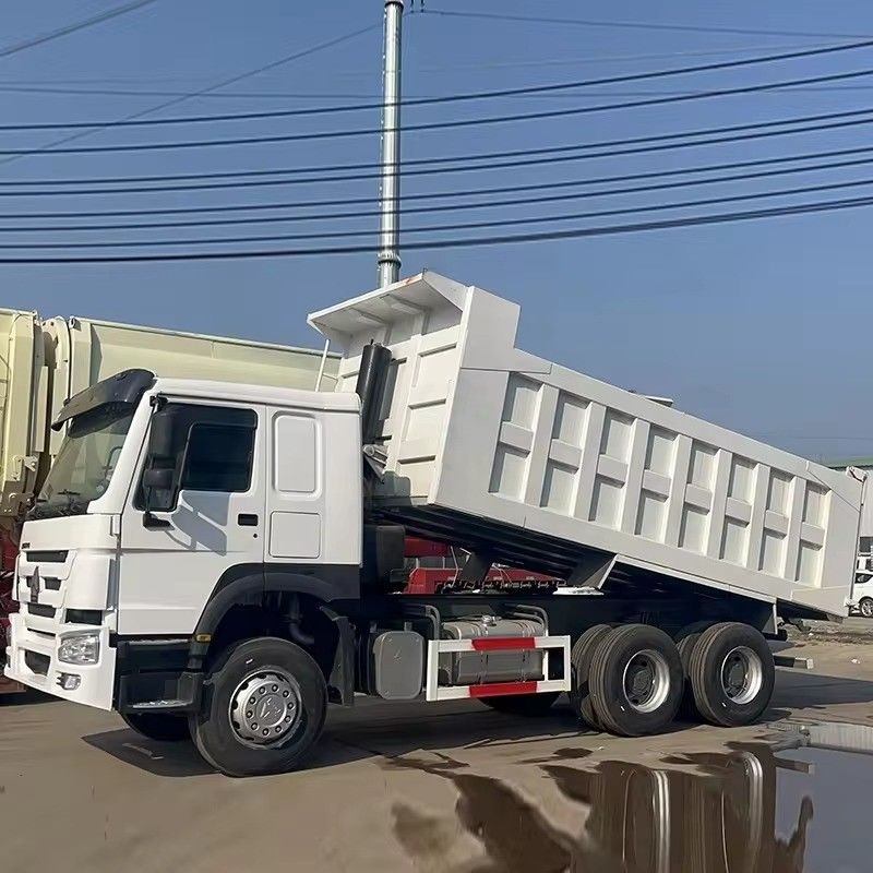 Capacidad de 40 toneladas 6x4 371HP 375HP Sinotruk Howo camión usado para África