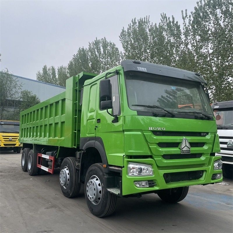 SINO TRUCK 12 ruedas 30 metros cúbicos HOWO 40 toneladas 8x4 camión de descarga de tiradores usados con rendimiento
