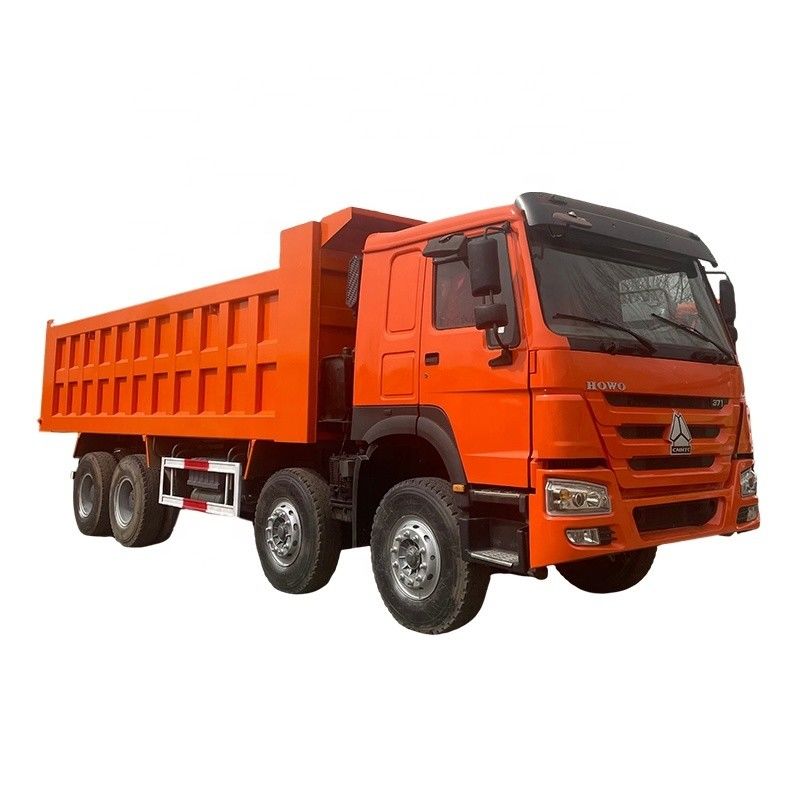 40 toneladas 12 neumáticos Howo 8X4 336HP 371HP 420 HP camión de segunda mano con consumo