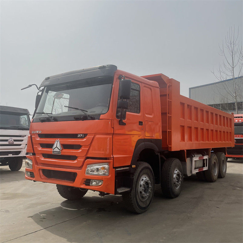 40 toneladas 12 neumáticos Howo 8X4 336HP 371HP 420 HP camión de segunda mano con consumo