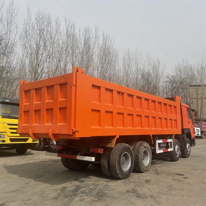 40 toneladas 12 neumáticos Howo 8X4 336HP 371HP 420 HP camión de segunda mano con consumo