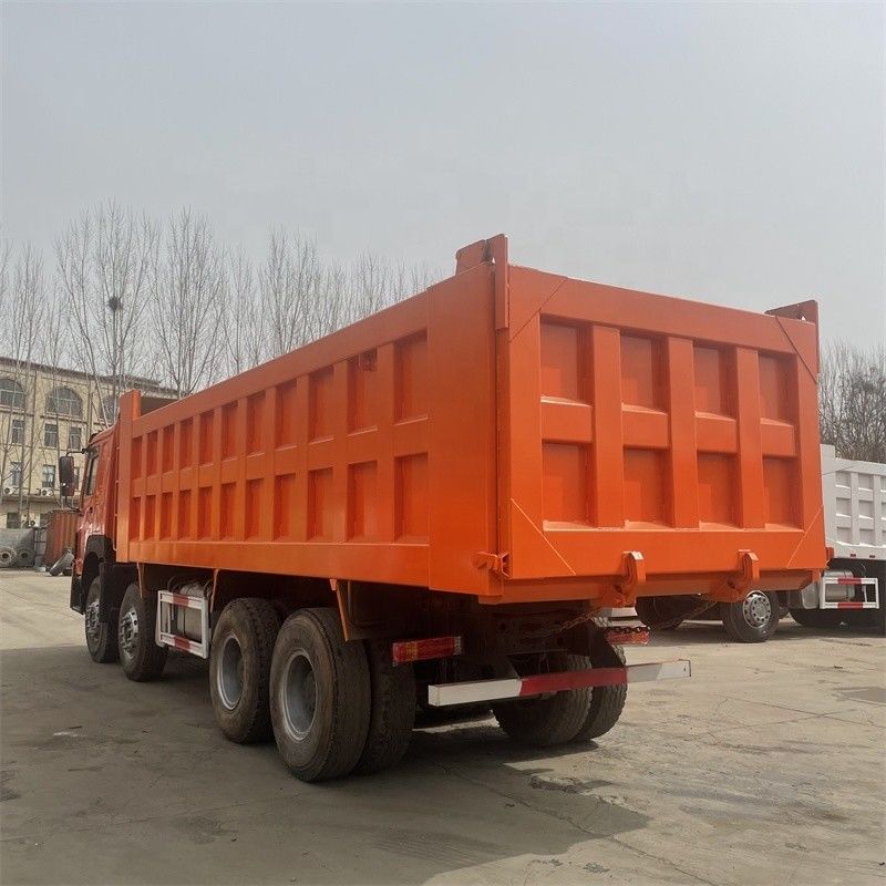 40 toneladas 12 neumáticos Howo 8X4 336HP 371HP 420 HP camión de segunda mano con consumo