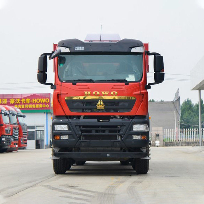 Capacidad de carga de 31 toneladas Sinotruk HOWO 430HP camión de 12 ruedas 8x4 con tirador para el mercado
