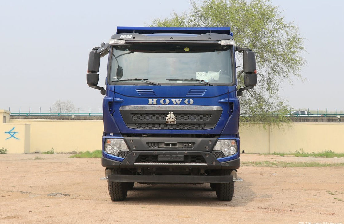 Utilizado HOWO 440hp 8X4 camión de descarga con capacidad de carga de 30 toneladas y tanque de carga de 7.6x2.35x1.5m