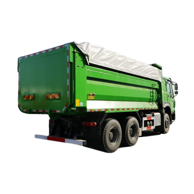 Camión de descarga de 10 ruedas Howo utilizado con chasis SINOTRUK y 2 números de cambio inverso