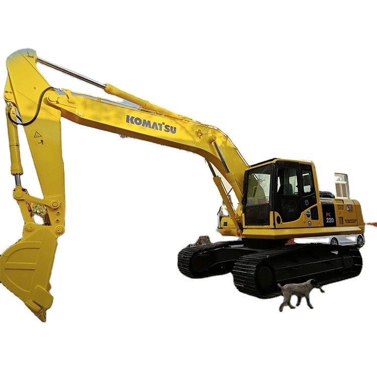 2016-2020 Komatsu PC210 LC Excavadora Caterpillar Excavadora de segunda mano con bomba original