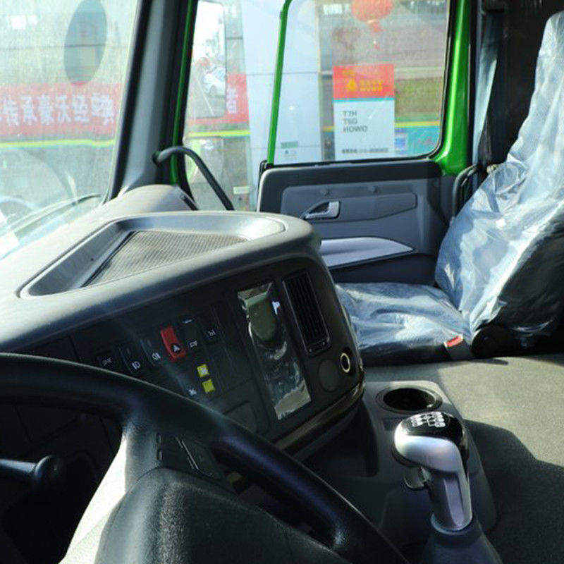 Camión de descarga de 10 ruedas Howo utilizado con chasis SINOTRUK y 2 números de cambio inverso