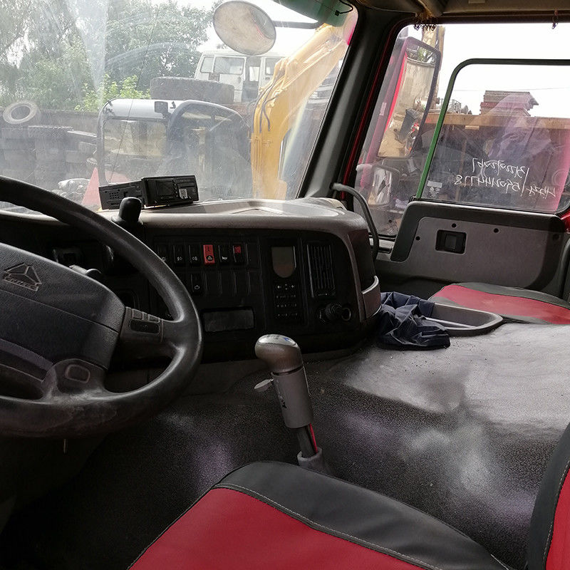 10 Transmisión hacia adelante Sinotruk HOWO 6X4 camión de descarga 371HP con motor WEICHAI