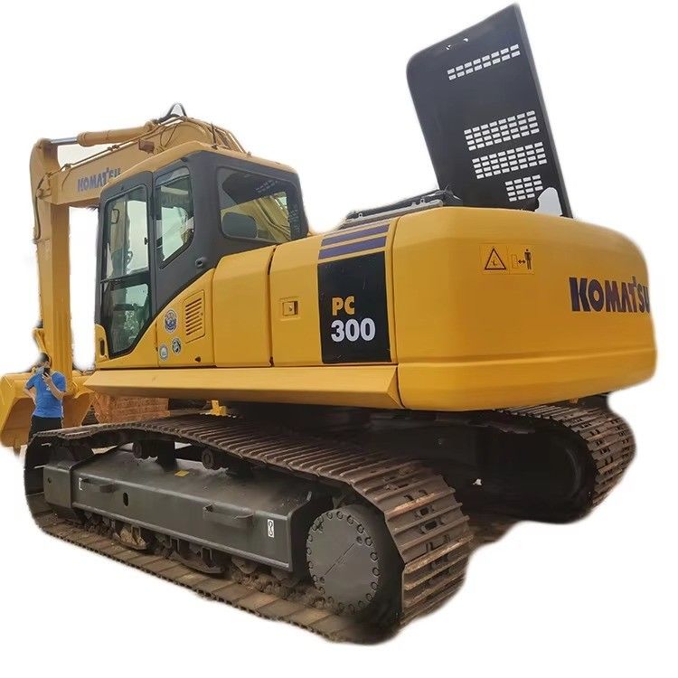 Excavadora PC300 de Komatsu usada con 1,0-1,5 cubo y bomba original en buen estado