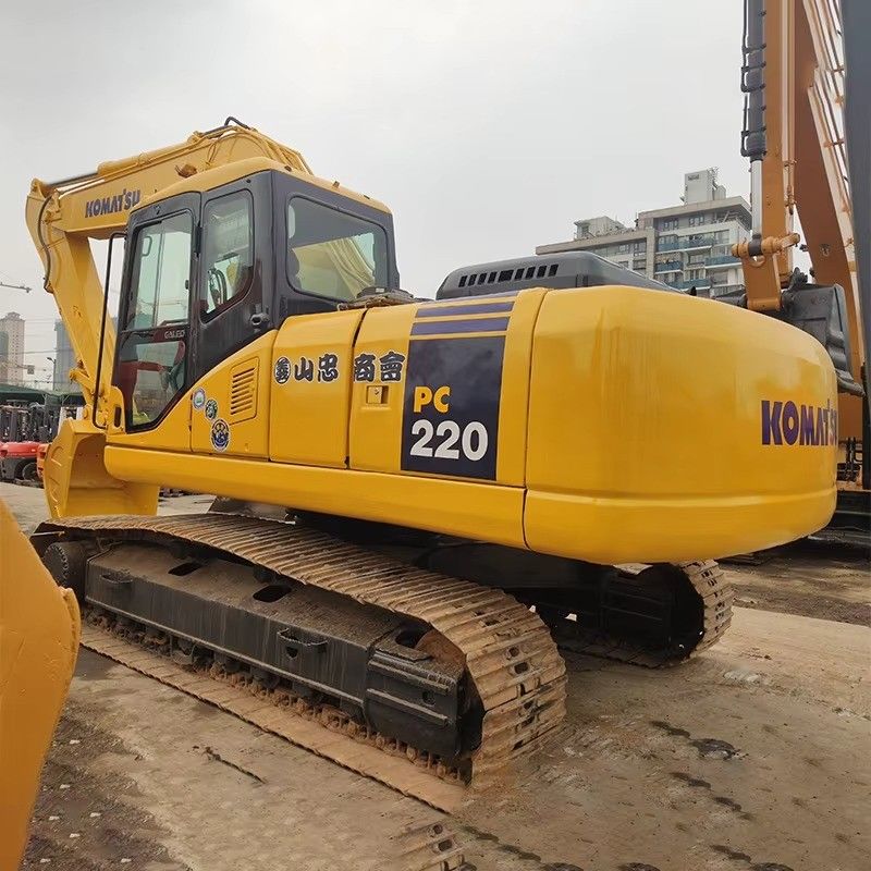20 toneladas de bomba de pistón variable hidráulica Excavadora Komatsu usada PC200 Excavadora de rastreo
