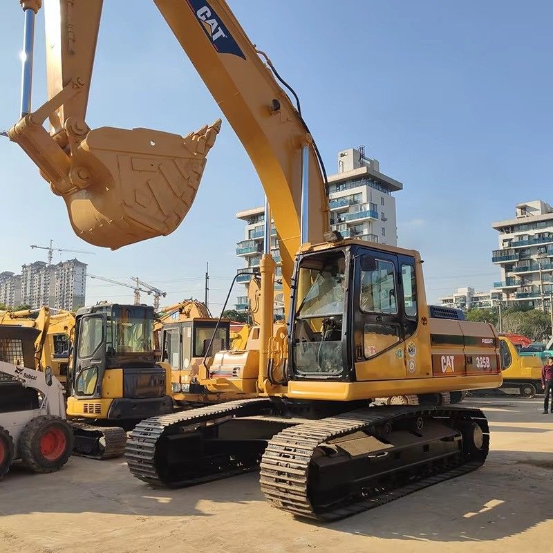 Excavadora de 25 toneladas CAT 325 de gran desplazamiento de 6,6 litros y otra válvula hidráulica