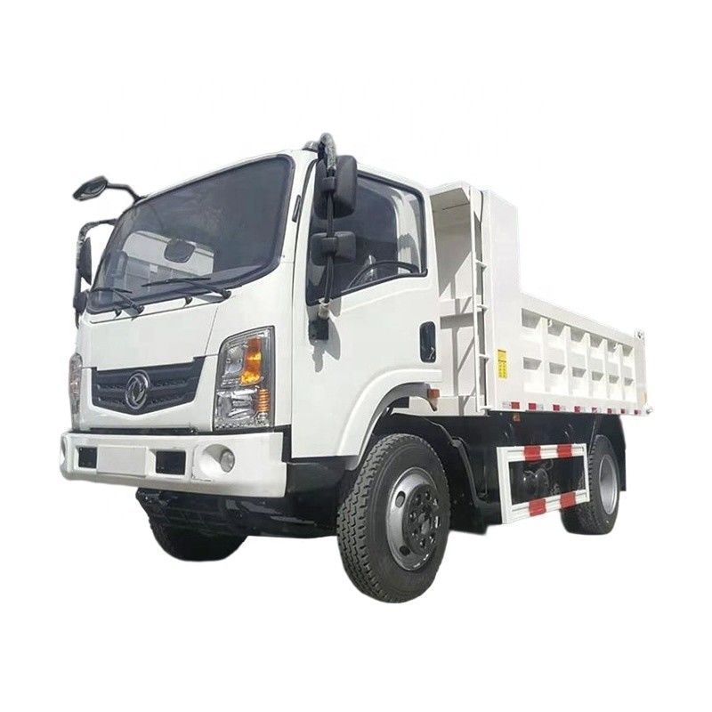 4 6L Capacidad del motor 10 toneladas camión de descarga ligero de Dongfeng para el transporte de ingeniería