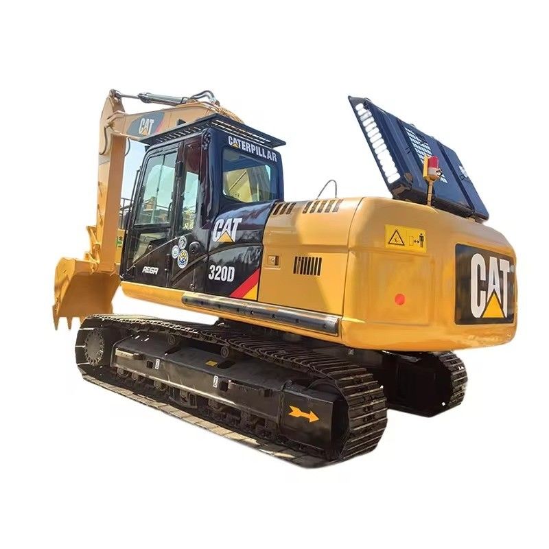 CAT320D2 Excavadora usada con capacidad de cubo de 0,8 m3 y motor original CAT C6.4ACERT