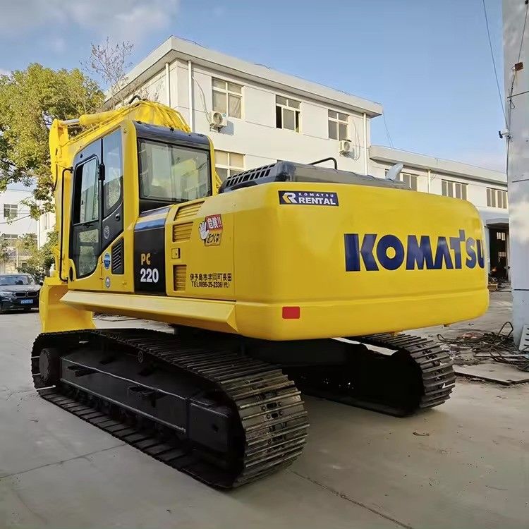 Excavadora Komatsu usada de 22 toneladas PC200-8 Excavadora de rastreo de 30 toneladas CAT 320d para el mercado