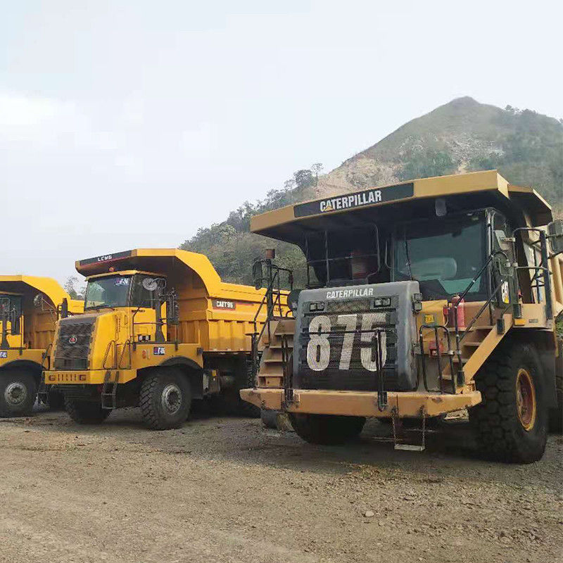 Camión de carga pesada de 70 toneladas con capacidad de tanque de combustible de 500-600L y caja de engranajes FAST