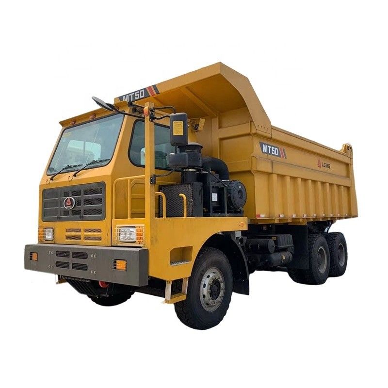 2 Cambio inverso MT60 MT86 MT106 Camión de minería 6X4 60-70 toneladas Carga útil fuera de la carretera Camión de desviación
