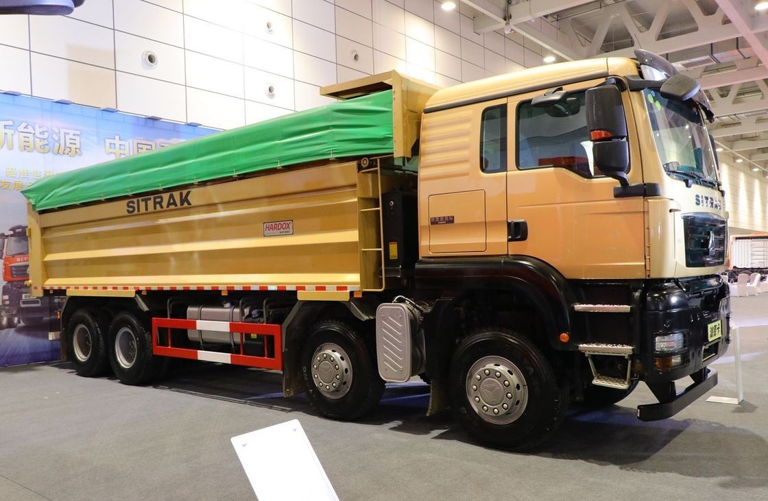 8x4 Sinotruck Howo Tipper Dumper Tipping Truck Camiones de descarga con motor MC11.44-60