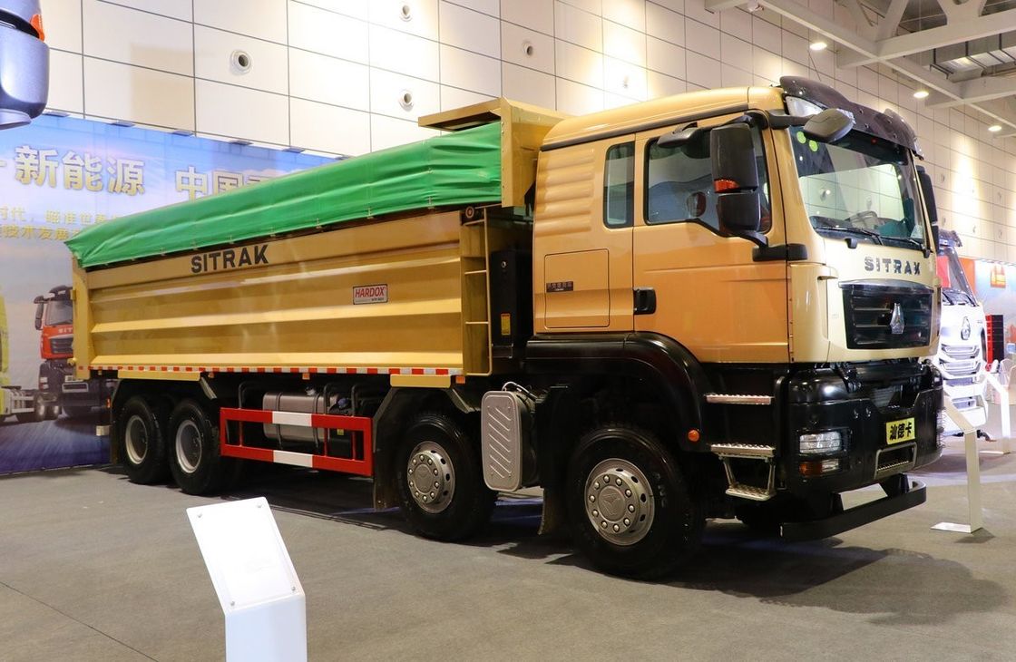 8x4 Sinotruck Howo Tipper Dumper Tipping Truck Camiones de descarga con motor MC11.44-60