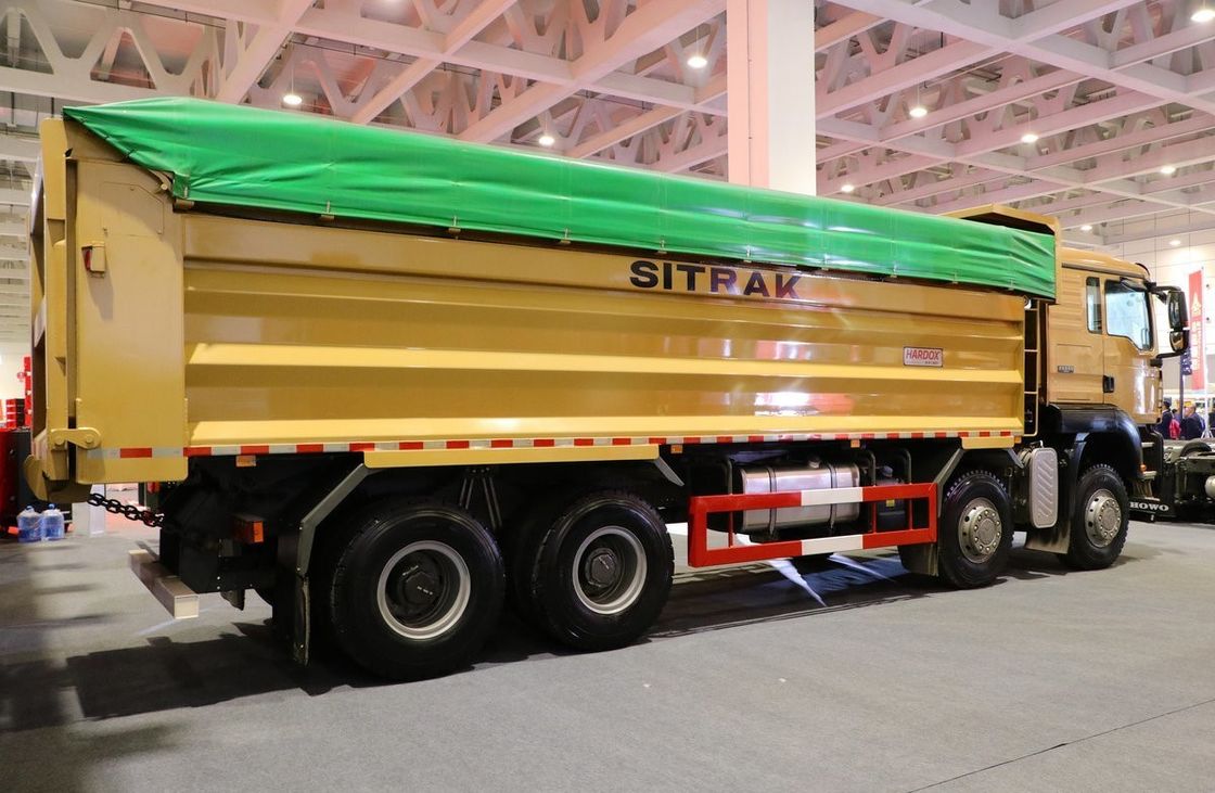 8x4 Sinotruck Howo Tipper Dumper Tipping Truck Camiones de descarga con motor MC11.44-60