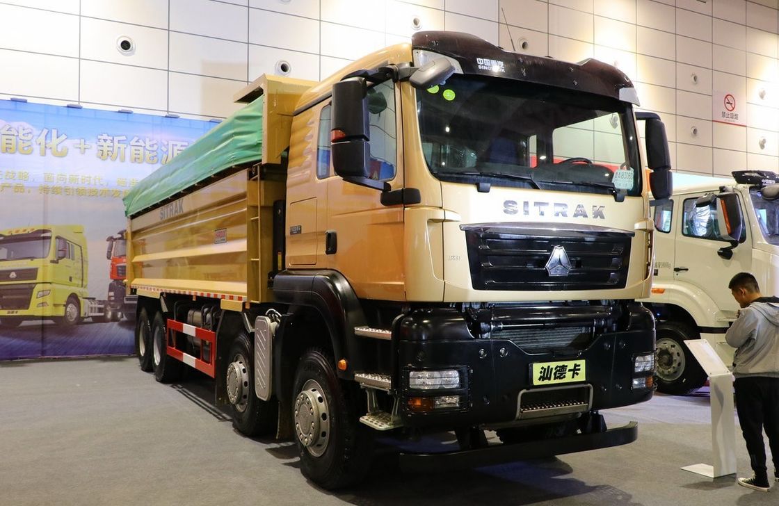 8x4 Sinotruck Howo Tipper Dumper Tipping Truck Camiones de descarga con motor MC11.44-60