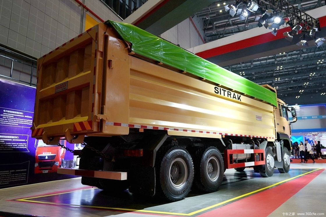 8x4 Sinotruck Howo Tipper Dumper Tipping Truck Camiones de descarga con motor MC11.44-60