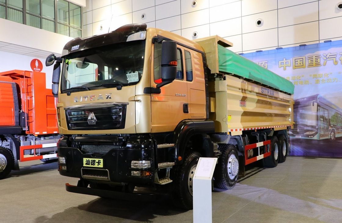 24 metros cúbicos camión de descarga para Sinotruck Howo 12 ruedas Euro 5 Rhd 50 toneladas 8x4