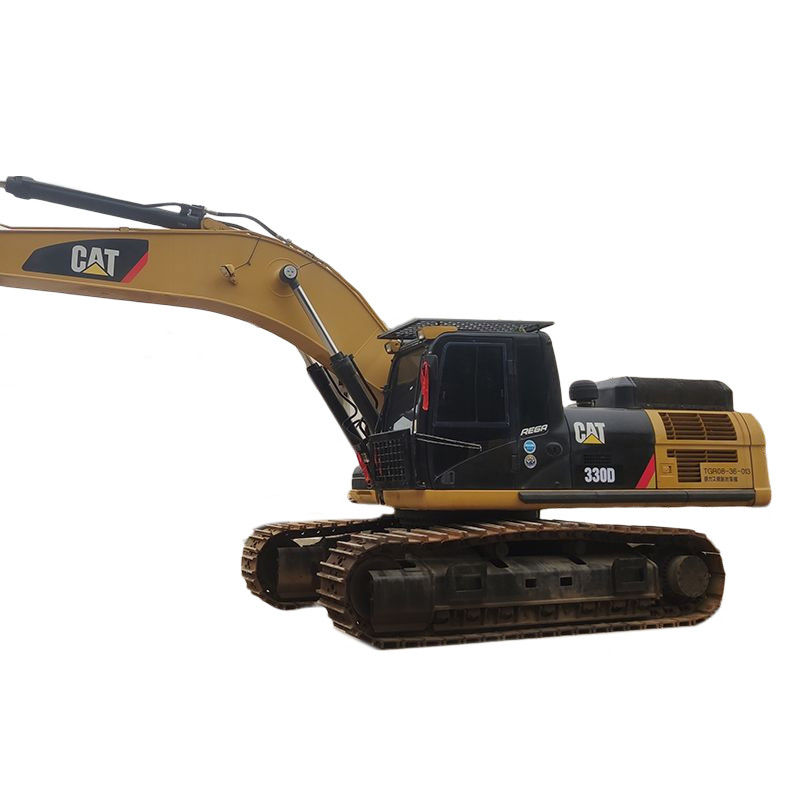 Excavadora usada CAT330D en Dubai con capacidad de cubo de 1,8 m3 y peso de la máquina de 33750 KG