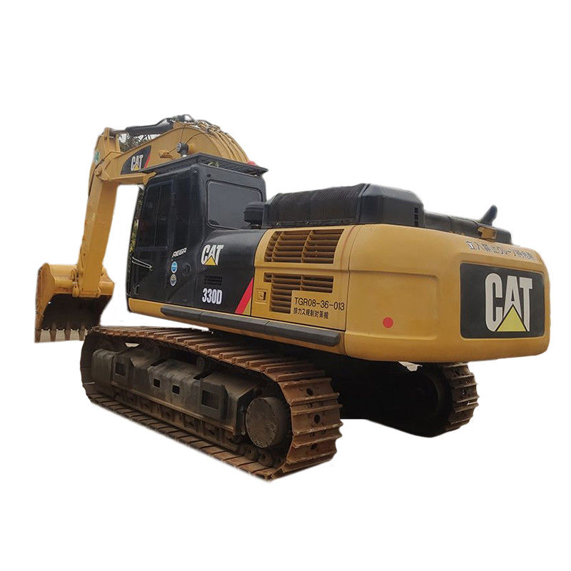 Excavadora usada CAT330D en Dubai con capacidad de cubo de 1,8 m3 y peso de la máquina de 33750 KG