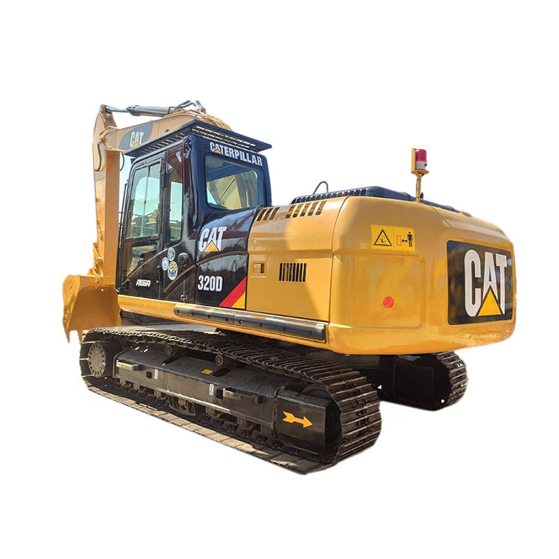 Excavadora de 20 toneladas usada CAT320 con depósito de combustible de 410 litros y potencia nominal de 103/2000 kW/rpm