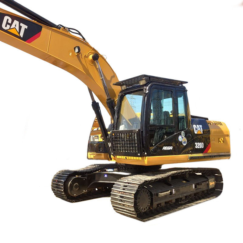 Excavadora de 20 toneladas CAT320 Excavadora de rastreo usada con 1m3 de cubo y 103kw de potencia