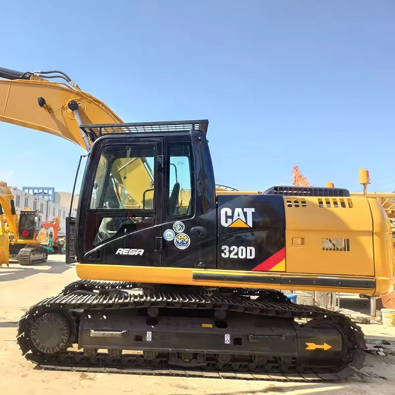 Buen rendimiento excavador Cat 320d original usado Komatsu con 5 toneladas de peso de operación