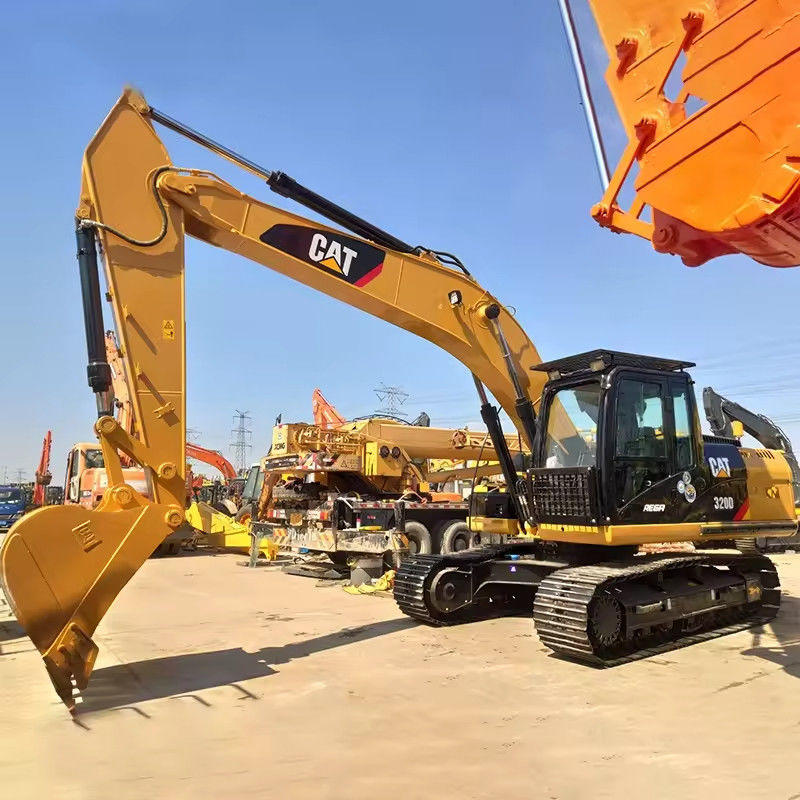 Buen rendimiento excavador Cat 320d original usado Komatsu con 5 toneladas de peso de operación