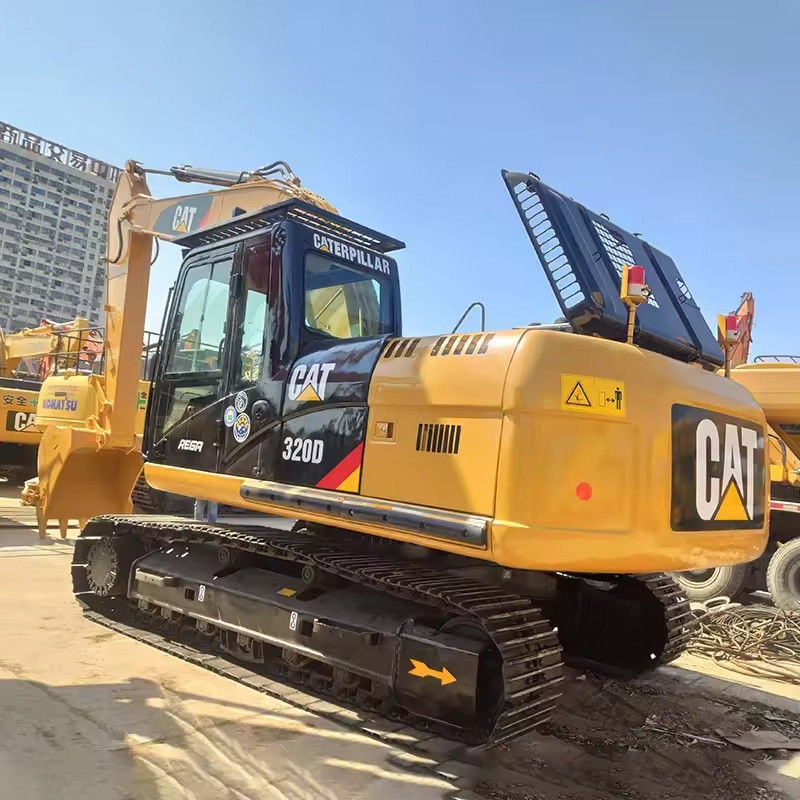 Buen rendimiento excavador Cat 320d original usado Komatsu con 5 toneladas de peso de operación
