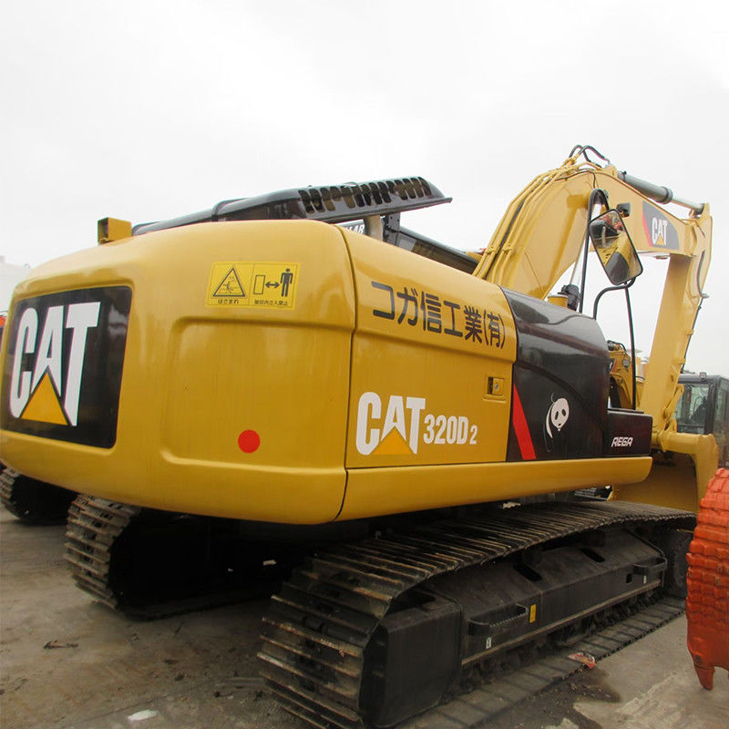 Excavadora Cat 320D2 de Japón con cilindro de 105x135 mm