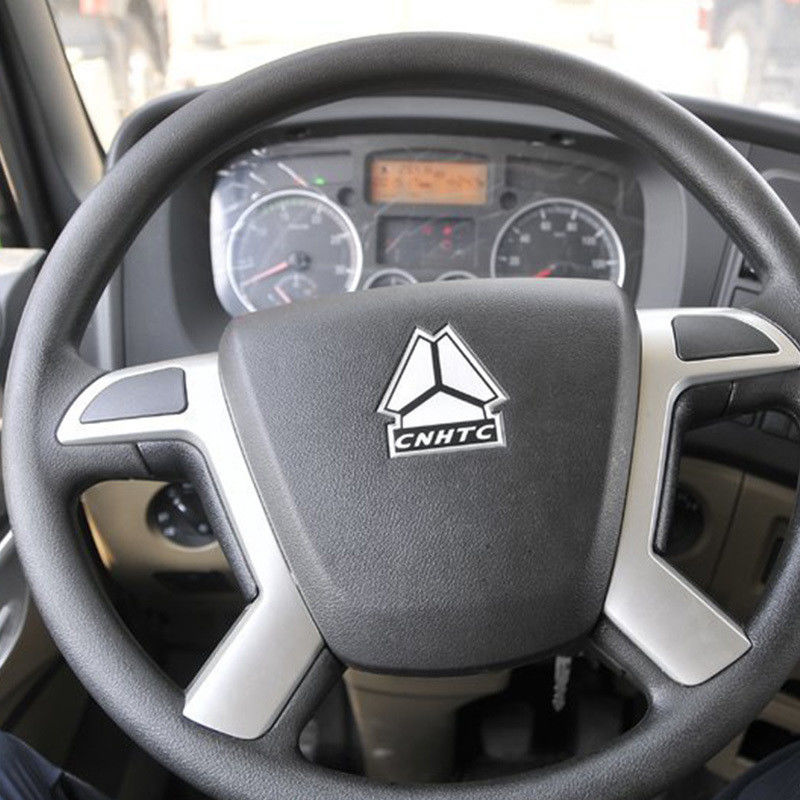 SINOTRUCK 6x4 Howo 380hp 30 toneladas 10 ruedas camiones de descarga con tirador pantalla táctil incluida