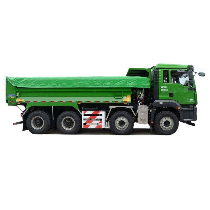 Hombre 16 X2 Eje trasero 8x4 Camión de remate para transporte de ingeniería Auto descarga
