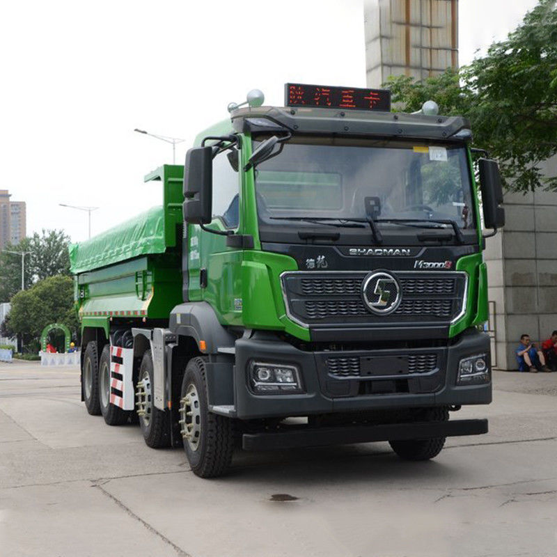 Hombre 16 X2 Eje trasero 8x4 Camión de remate para transporte de ingeniería Auto descarga