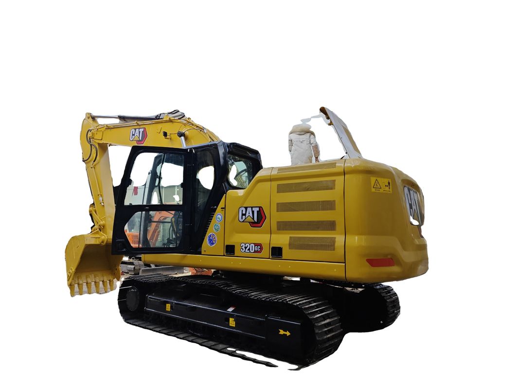Eficiencia de funcionamiento alta Excavadora de rastreador CAT 320d de motor original en buen estado