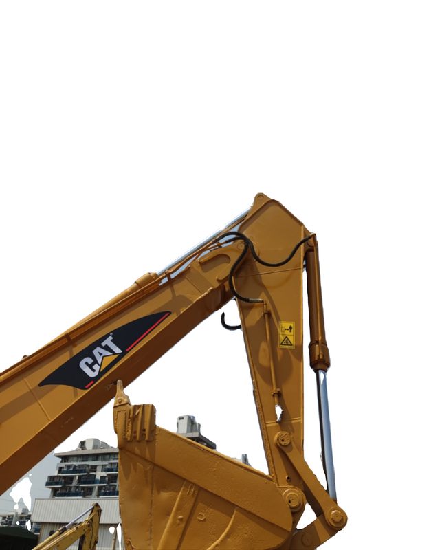 Excavadora de segunda mano original fuerte y de fácil mantenimiento en buenas condiciones