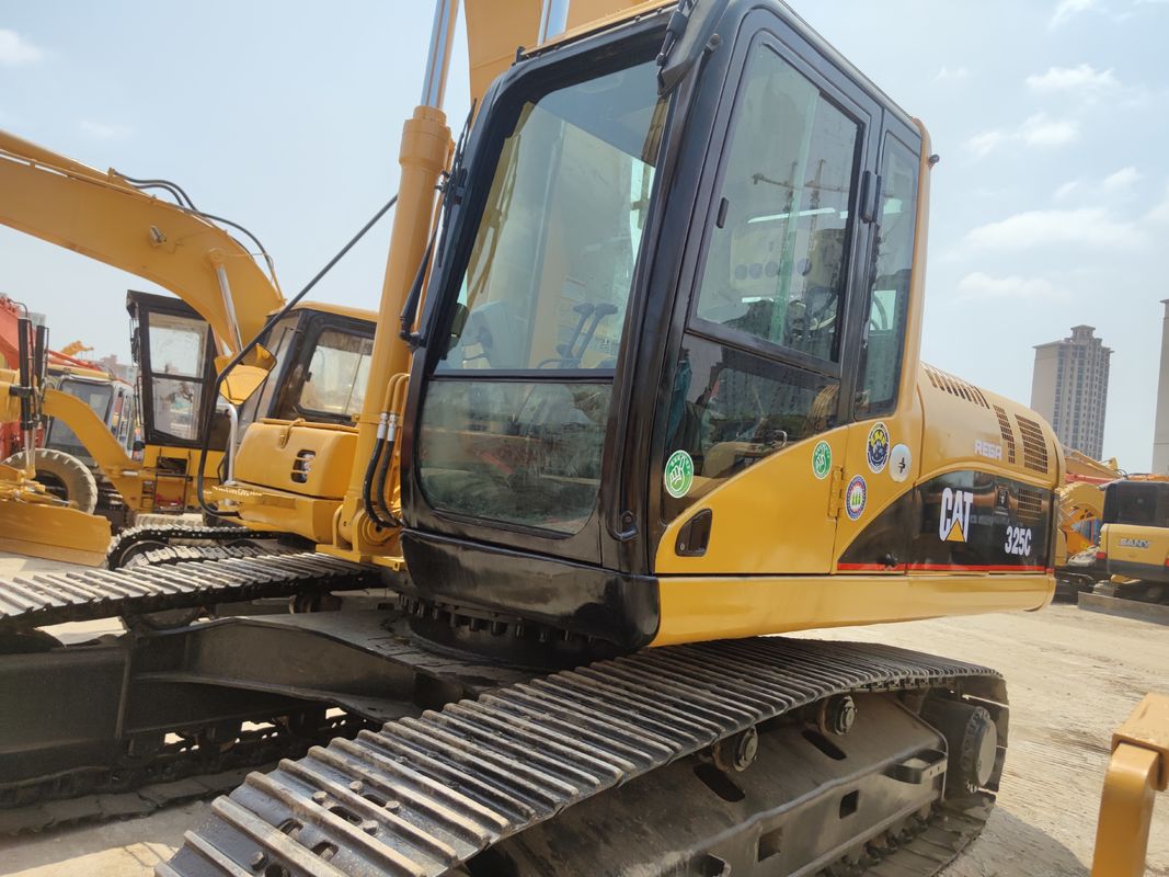 Excavadora de segunda mano original fuerte y de fácil mantenimiento en buenas condiciones