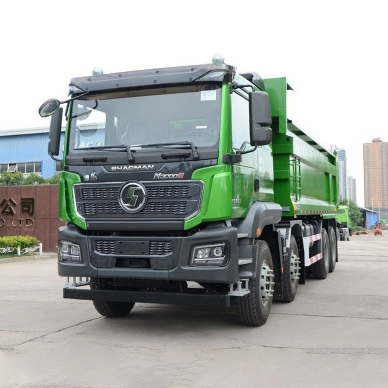 8x4 12 ruedas Shacman camiones de descarga de carga pesada rendimiento para su construcción de carreteras