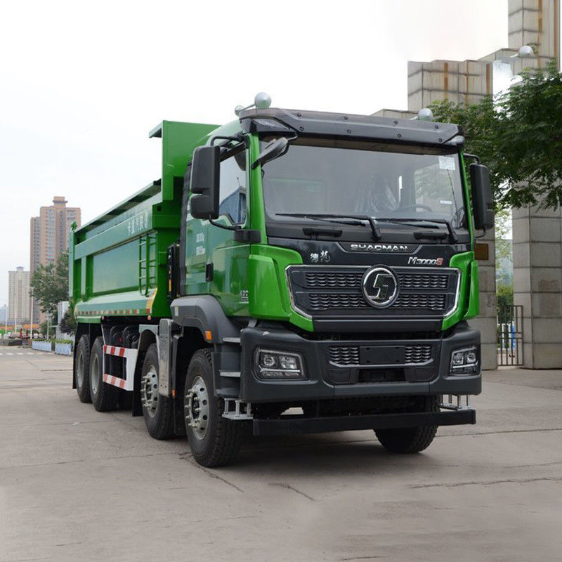 8x4 12 ruedas Shacman camiones de descarga de carga pesada rendimiento para su construcción de carreteras