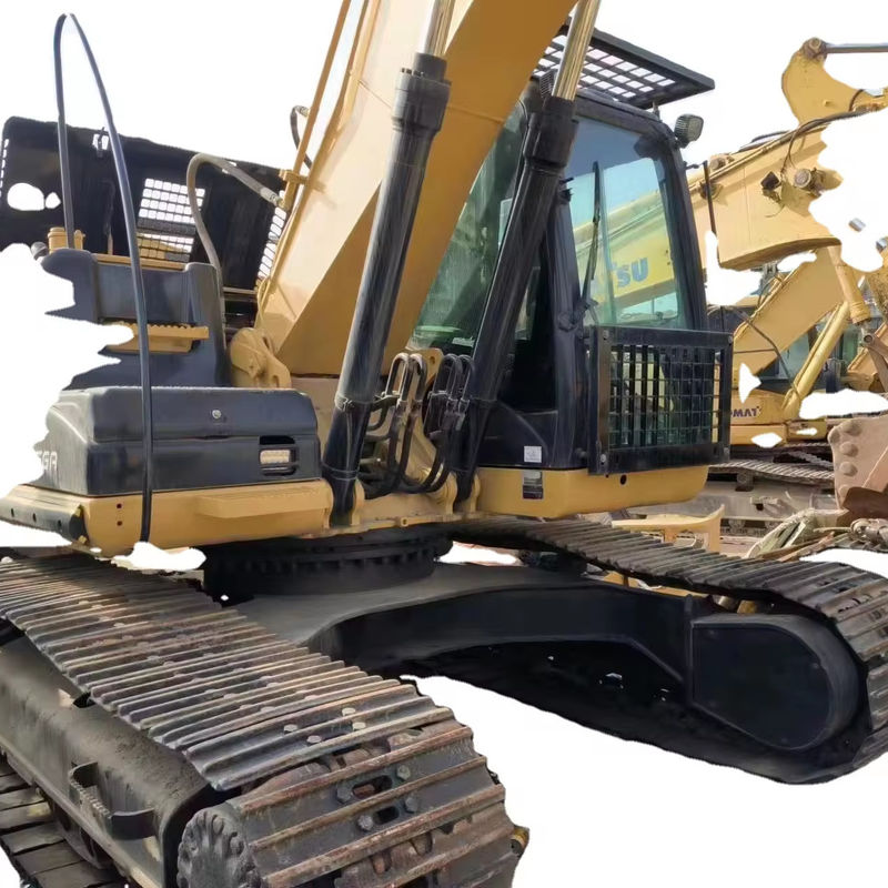Excavadora CAT 325B original en buen estado con motor de 40.5kw fuerte y fácil mantenimiento