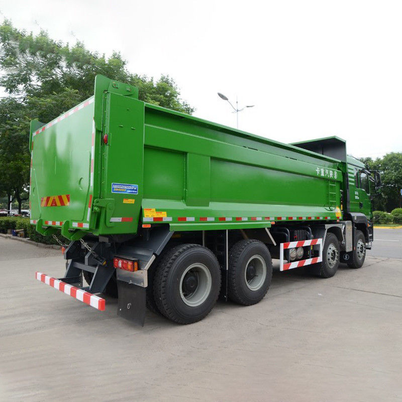 8x4 12 ruedas Shacman camiones de descarga de carga pesada rendimiento para su construcción de carreteras