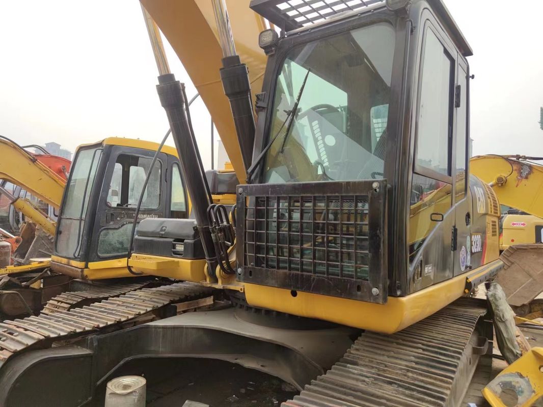 Excavadora CAT 325B original en buen estado con motor de 40.5kw fuerte y fácil mantenimiento