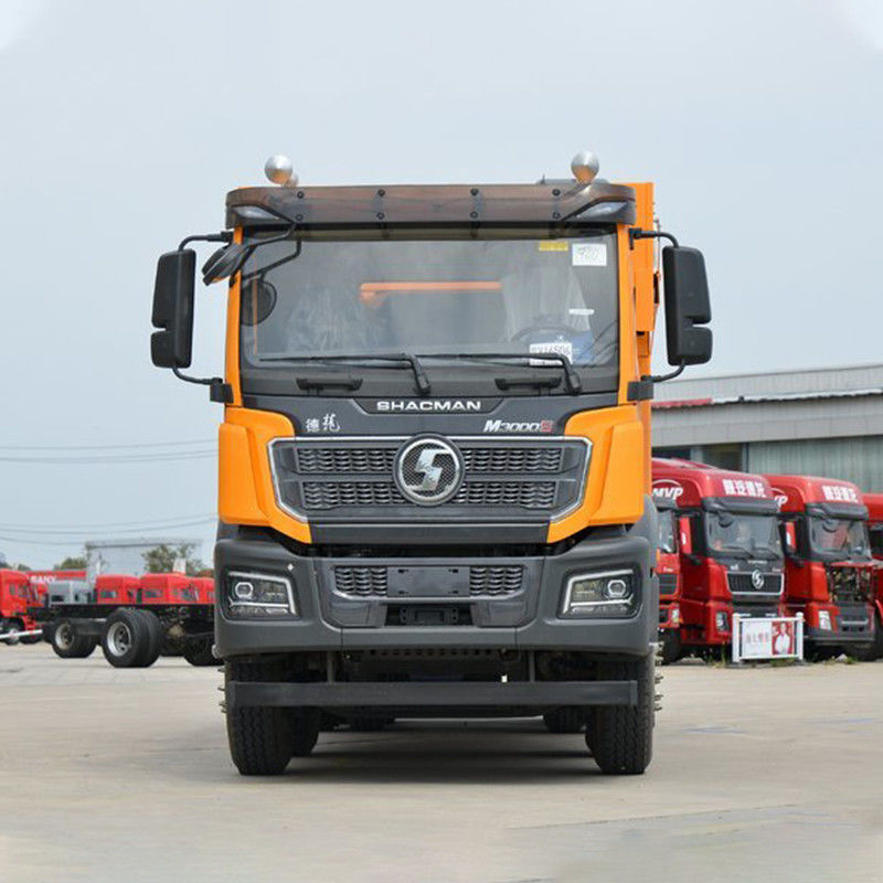 Euro 2 400HP 8x4 camión descarga Shacman X3000 X6000 para el transporte de carga pesada de Uzbekistán
