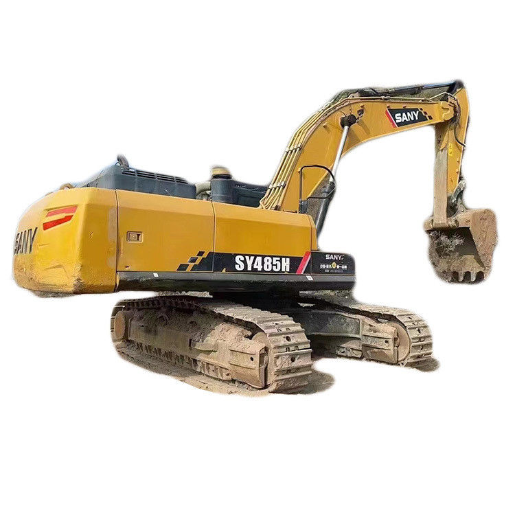 Excavadora Sany de 50 toneladas SY485 asequible utilizada con capacidad de cubo de 2.2-3.1m3 y rendimiento