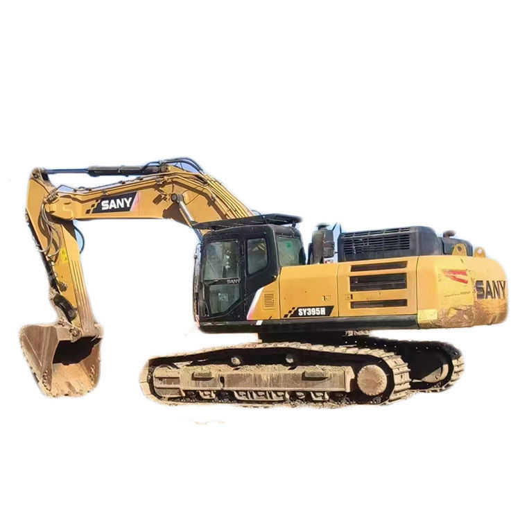 SANY 395h Excavadora de 40 toneladas Excavadora de rastreo con fuerza de excavación de cubo de 245kN