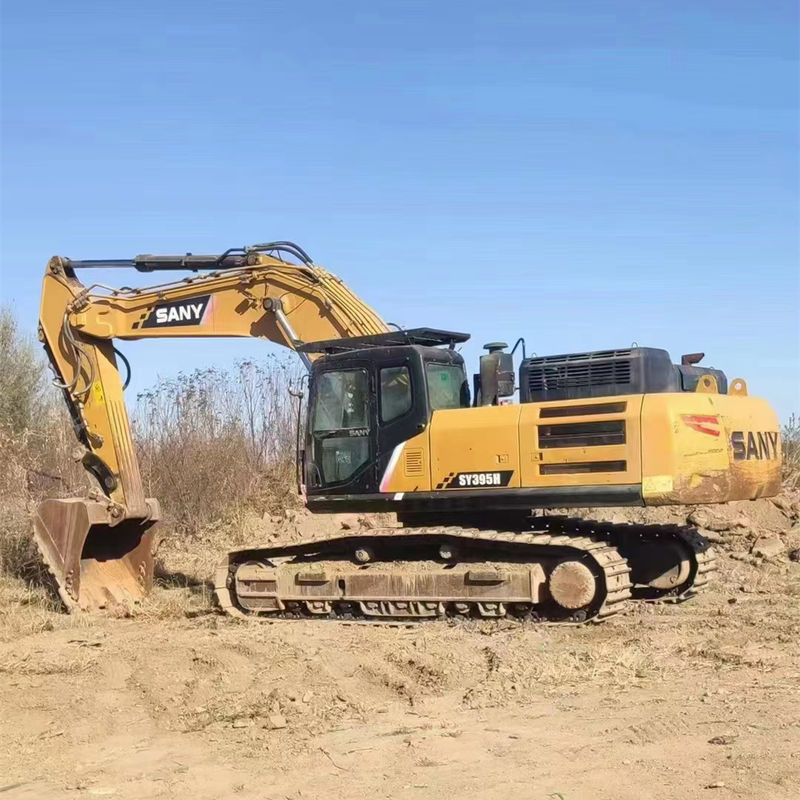 SANY 395h Excavadora de 40 toneladas Excavadora de rastreo con fuerza de excavación de cubo de 245kN