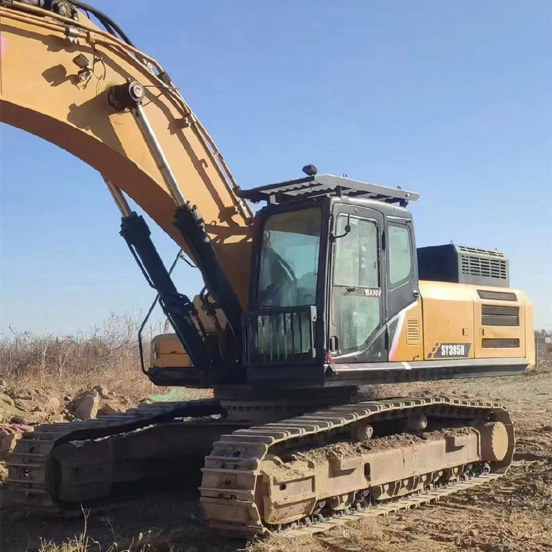 La excavadora de 40 toneladas usada de Sany con 395000 kg de peso de la máquina y 1,9m3 de capacidad de cubo